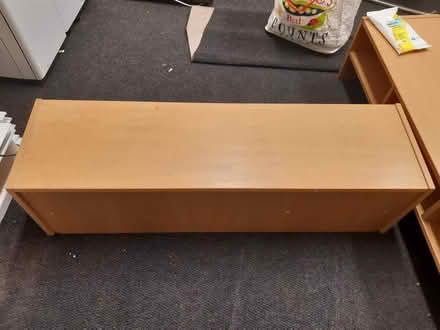 Photo of free 2 Wooden shelving units (Salford M7) #2