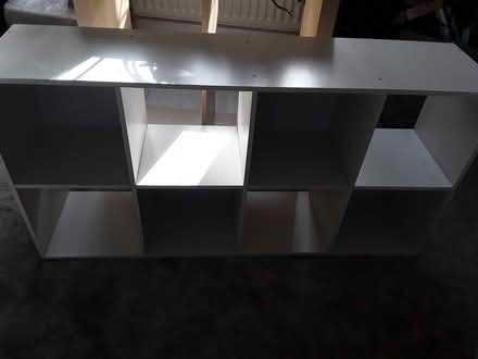 Photo of free White squared shelving unit (Bishops Stortford CM23) #1