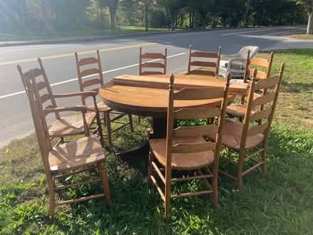 Photo of free Dining table and chairs (Watertown) #1