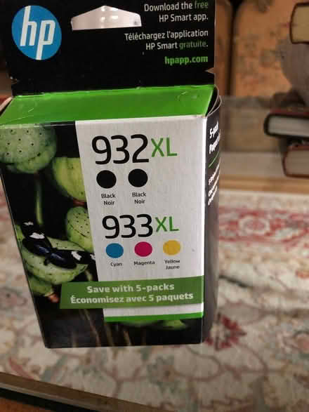 Photo of free Toner 5pack for hp printer (New Fairfield) #1