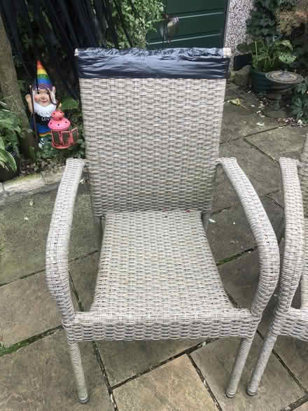 Photo of free 4 garden chairs (BH9 Moordown) #2