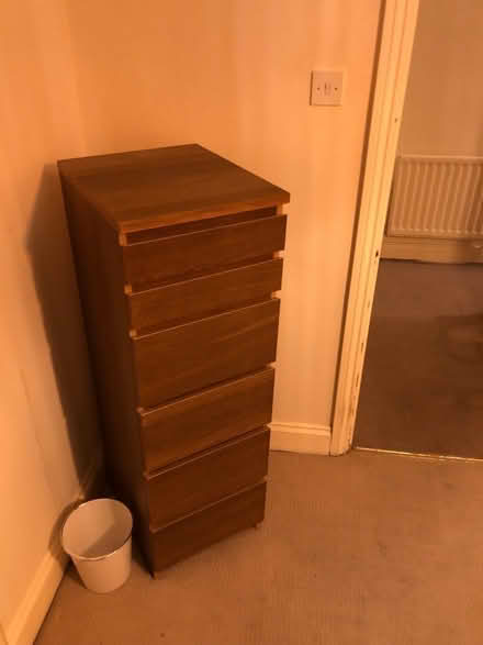 Photo of free Tall Chest of drawers (Battersea SW11) #1