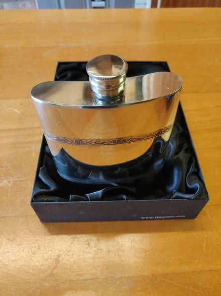 Photo of free Pewter hip flask (Didcot OX11) #1