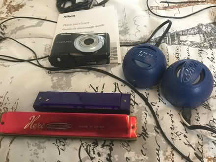 Photo of free Speakers, Harmonicas, Nikon Camera (Creditview and Britannia) #1