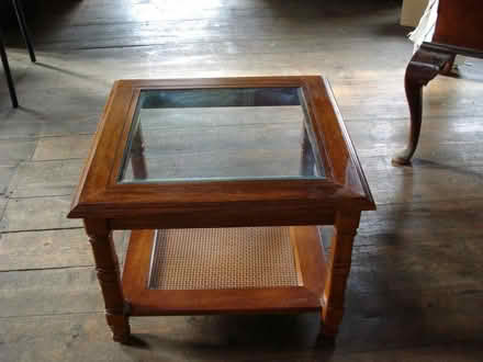 Photo of free Small glass topped coffee table (Pensax WR6) #1