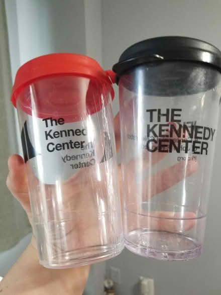 Photo of free 2 plastic cups for Kennedy Center (Woodley Park) #1