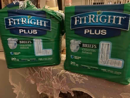 Photo of free Disposable Briefs - Size Large (Sykesville) #1