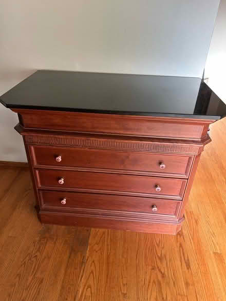 Photo of free Wood cabinet with granite top (San Leandro) #1