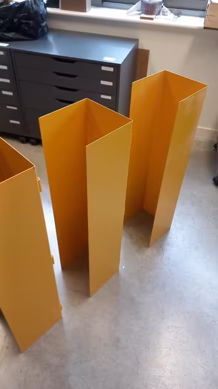 Photo of free Ikea Botkyrka wall shelf, yellow (W12) #1