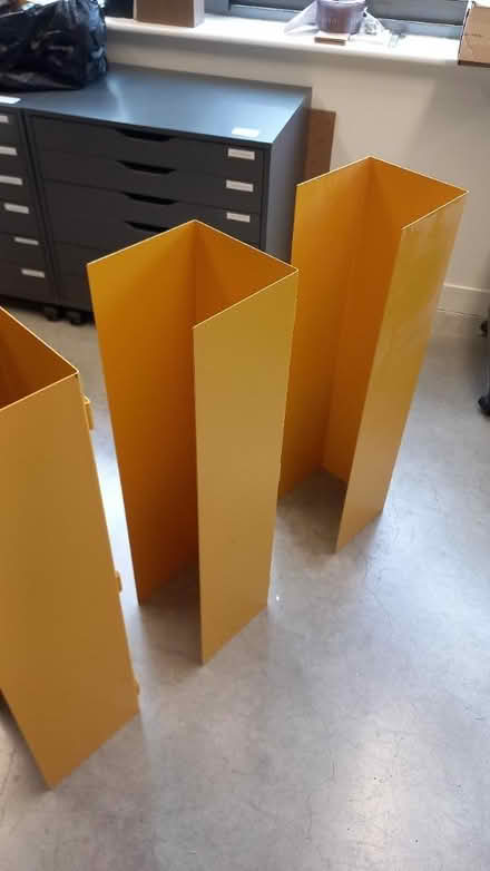 Photo of free Ikea Botkyrka wall shelf, yellow (W12) #1