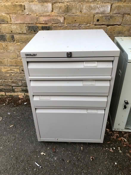Photo of free Desk filing cabinet (Hampton Hill TW12) #1