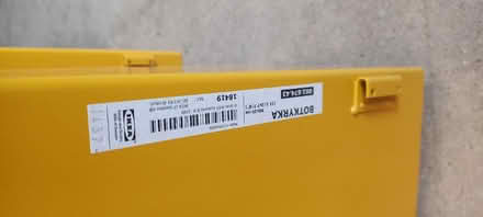 Photo of free Ikea Botkyrka wall shelf, yellow (W12) #2