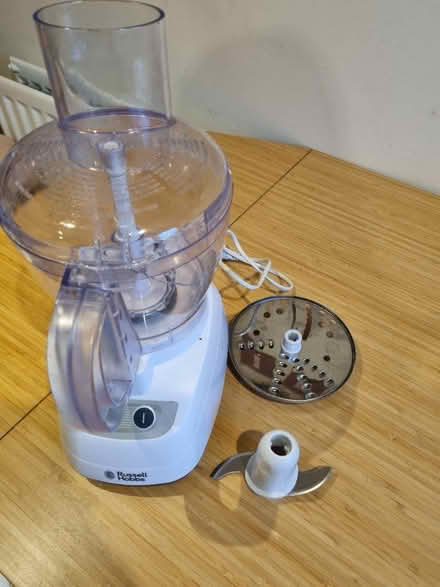 Photo of free Russell H. food processor, cracked (Cressington, Liverpool - L19) #2