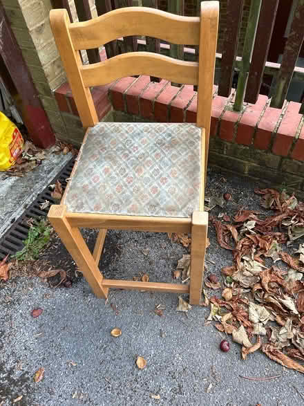 Photo of free Wooden stool (Warlingham) #1