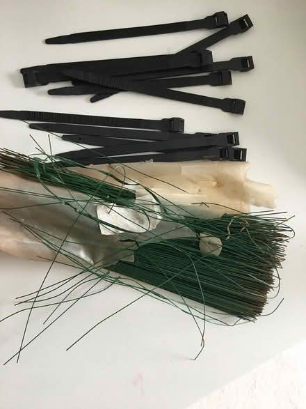 Photo of free Florists Garden wire & Plastic ties (Paignton) #1