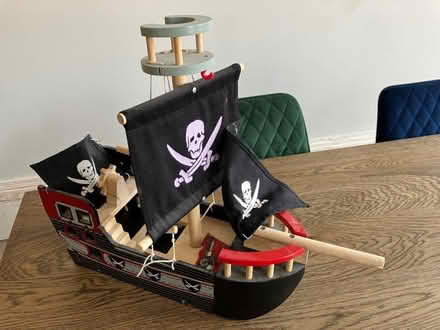 Photo of free Wooden pirate ship toy (Oakwood LS8) #1