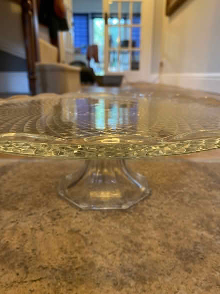 Photo of free Glass cake stand (Surbiton KT6) #2