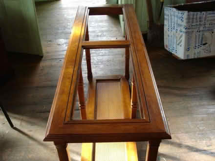 Photo of free Glass topped shelf/sideboard/table (Pensax WR6) #2