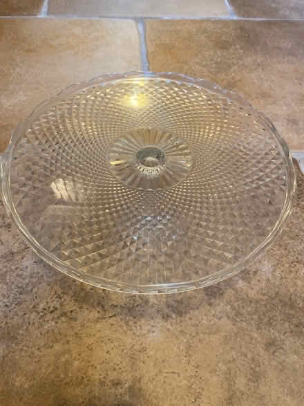 Photo of free Glass cake stand (Surbiton KT6) #1