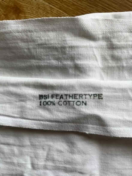 Photo of free Three featherproof 'pillow ticks' (Riverside B98) #2