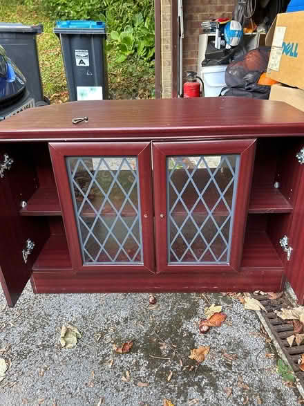 Photo of free tv corner cupboard (Warlingham) #2