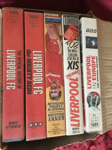 Photo of free Liverpool football video tapes (Winslow MK18) #1