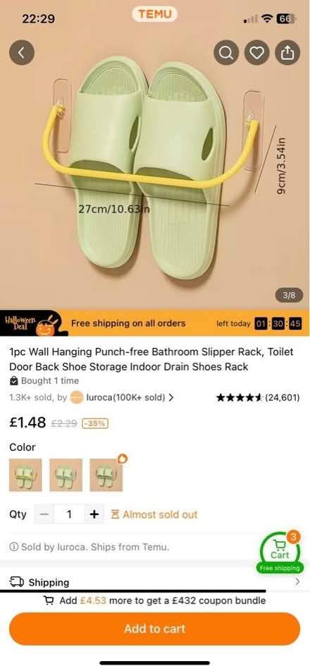 Photo of free 4x sticky shoe hangers (Canning Town North E16) #1