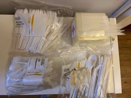 Photo of free Plastic cutlery (Leith, EH6) #1