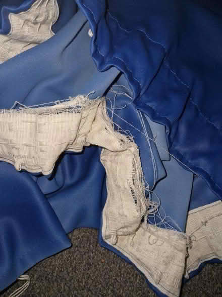 Photo of free blue blackout curtains (Allesley CV5) #2