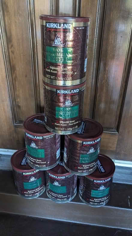 Photo of free Metal empty coffee cans (Broomfield) #1