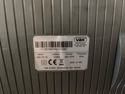 Photo of free Vacuum Cleaner (corded, Vax Power 7) [used] (Westbourne Green W2) #2