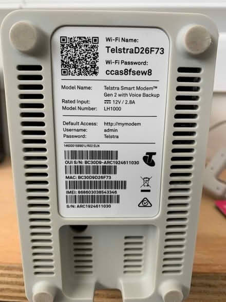 Photo of free Telstra NBN Modem Gen 2 (Engadine south of Sydney) #1