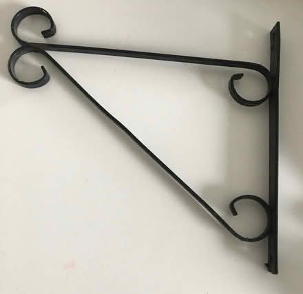 Photo of free Black wrought iron bracket (Paignton) #1