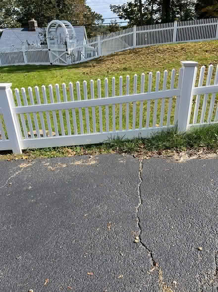 Photo of free White fencing (Mt. Kisco) #3