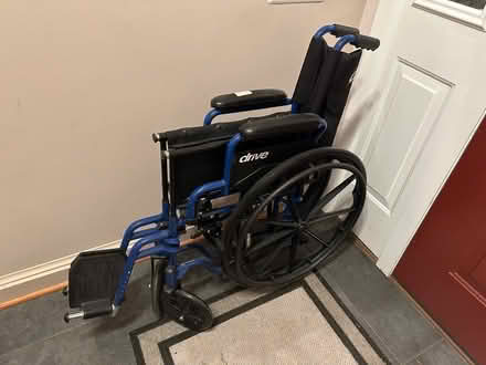 Photo of free Wheel chair—like new (Falls Church City) #1