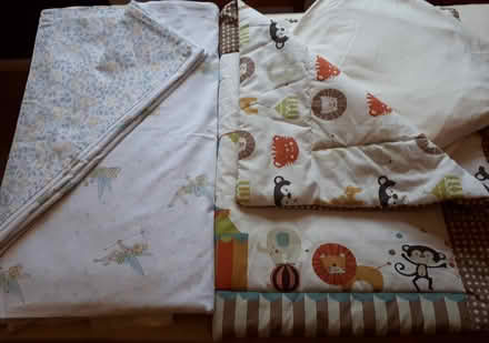 Photo of free Bedding for cot, 1100 x 1300 (S40 Walton) #2