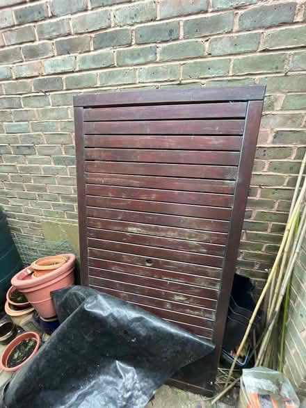 Photo of free Garden table - approximately 6 foot (Frimley Green GU16) #1