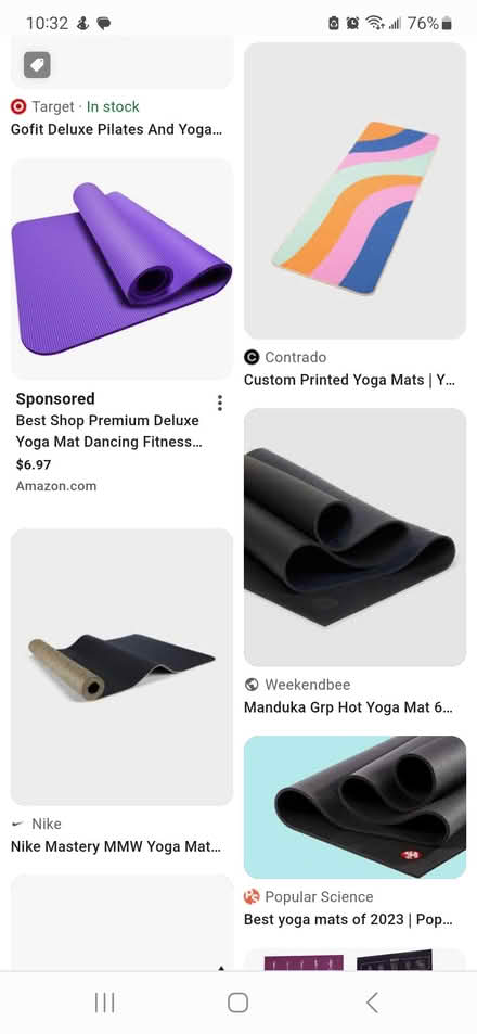 Photo of Yoga mat (Rhode Island Ave NE Metro) #1