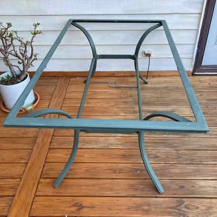 Photo of free Outdoor table frame (Hixson)