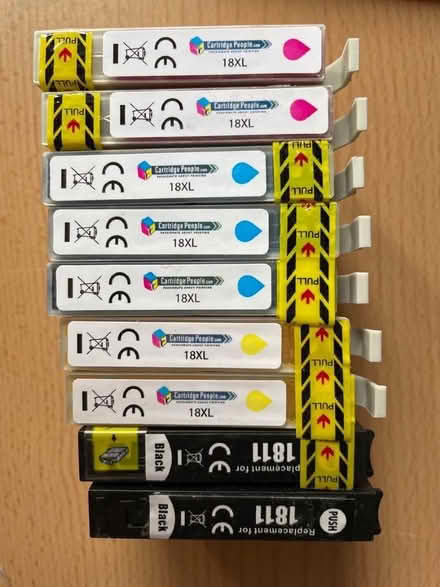 Photo of free Epson printer cartridges x9 (Whittlesey) #2