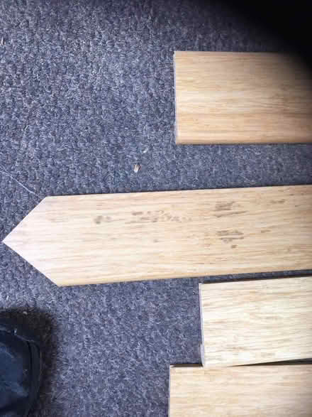 Photo of free 3x Solid bamboo-flooring stair-nosings. (Fulham SW6) #2