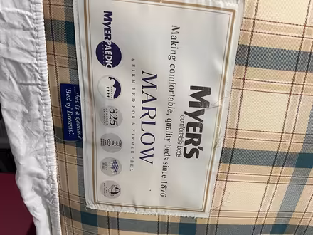 Photo of free Double mattress (St athan CF62) #1