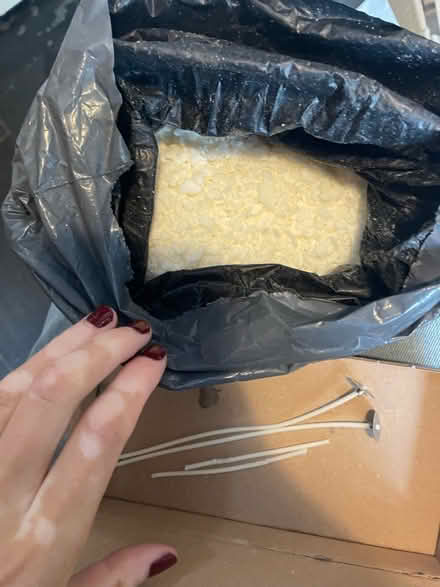 Photo of free Soya candle wax and wicks (LD7) #1