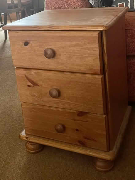 Photo of free Pine Bedside Table (CT17) #1