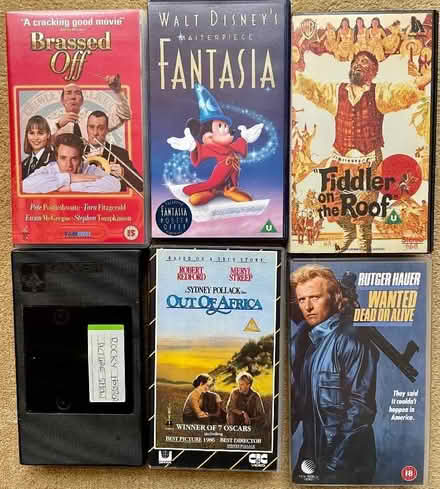 Photo of free VHS Video Tapes - Films (Bollington SK10) #1