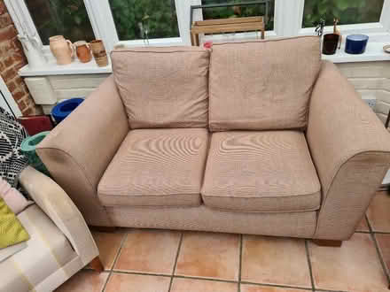 Photo of free 2 seater sofa (Crondall) #2