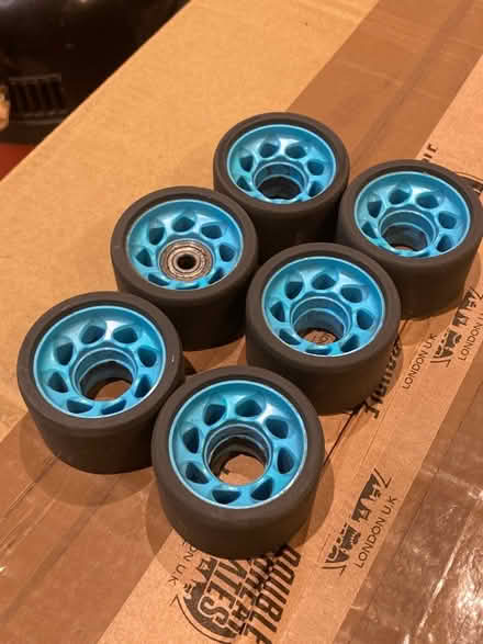 Photo of free Quad Skate Wheels (6) - Used (Camden) #1