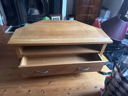 Photo of free Corner TV Stand/cupboard (Richmond TW10) #1