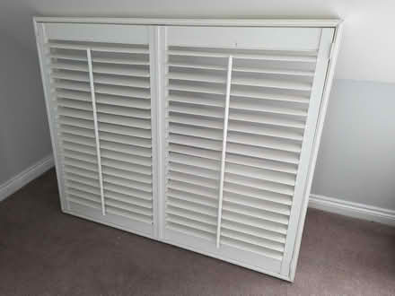 Photo of free Window shutters white (Weybridge) #2
