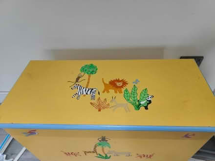 Photo of free Wooden toy chest (TW12) #1